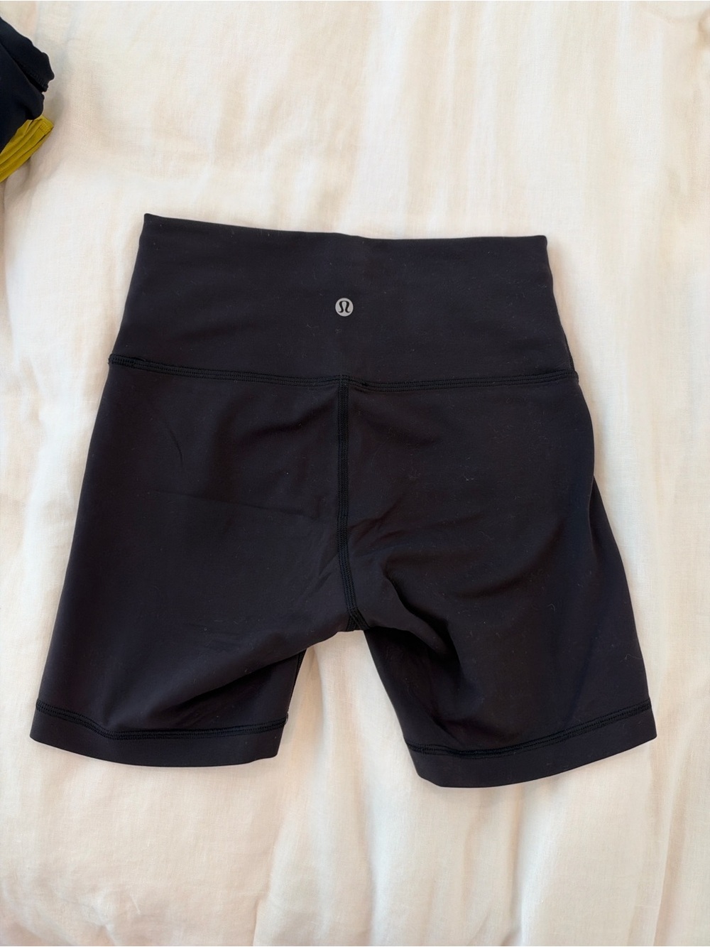 lululemon athletica Black High-Rise Bike Shorts size 6